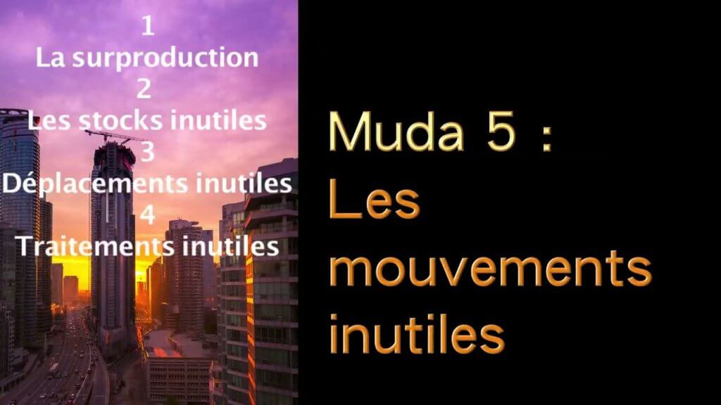 Visualisation des pertes en lean management