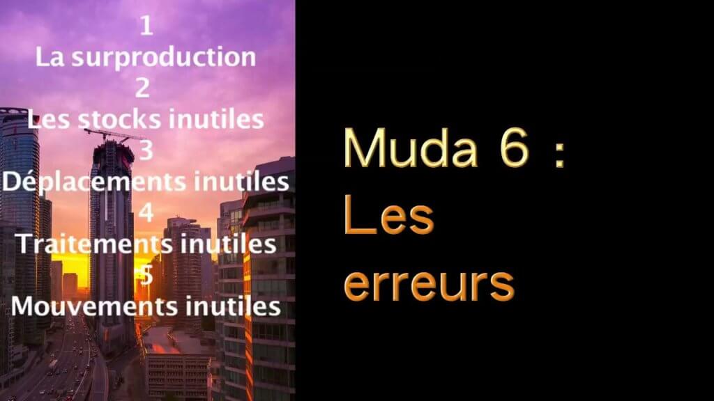 Stratégies d'élimination du muda