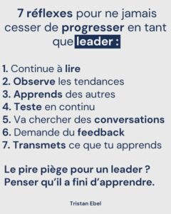 Image du post LinkedIn: Le pire piège pour un leader ?