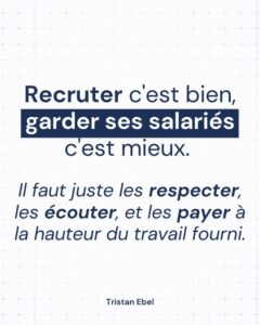 Image du post LinkedIn: Recruter, c’est bien