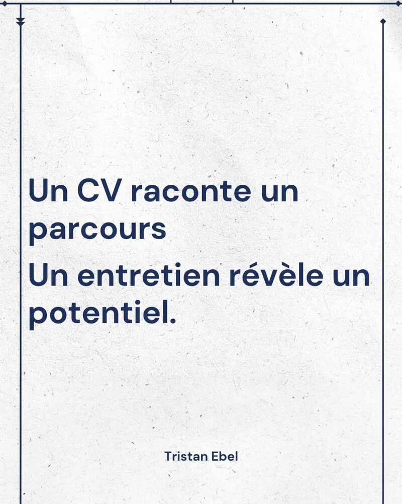 Image du post LinkedIn: Un CV raconte un parcours