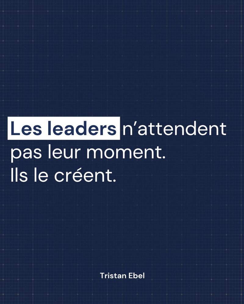 Image du post LinkedIn: Ça n’arrivera pas par hasard