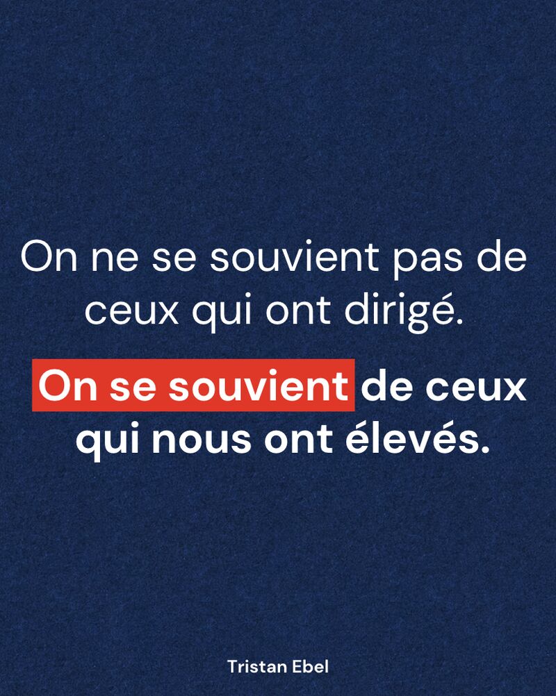 Image du post LinkedIn: On n’oublie pas un titre