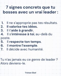 Image du post LinkedIn: Tu n’es pas vraiment un leader tant que tu n’as pas formé un autre leader… capable d’en former un à son tour