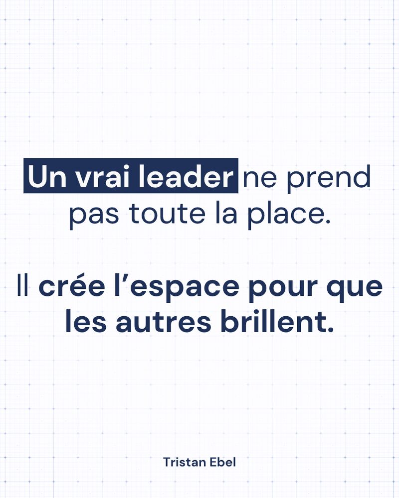 Image du post LinkedIn: On ne réussit jamais seul