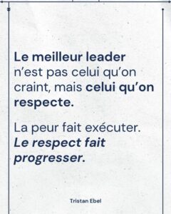 Image du post LinkedIn: Le leadership, ce n’est pas “être aux commandes”