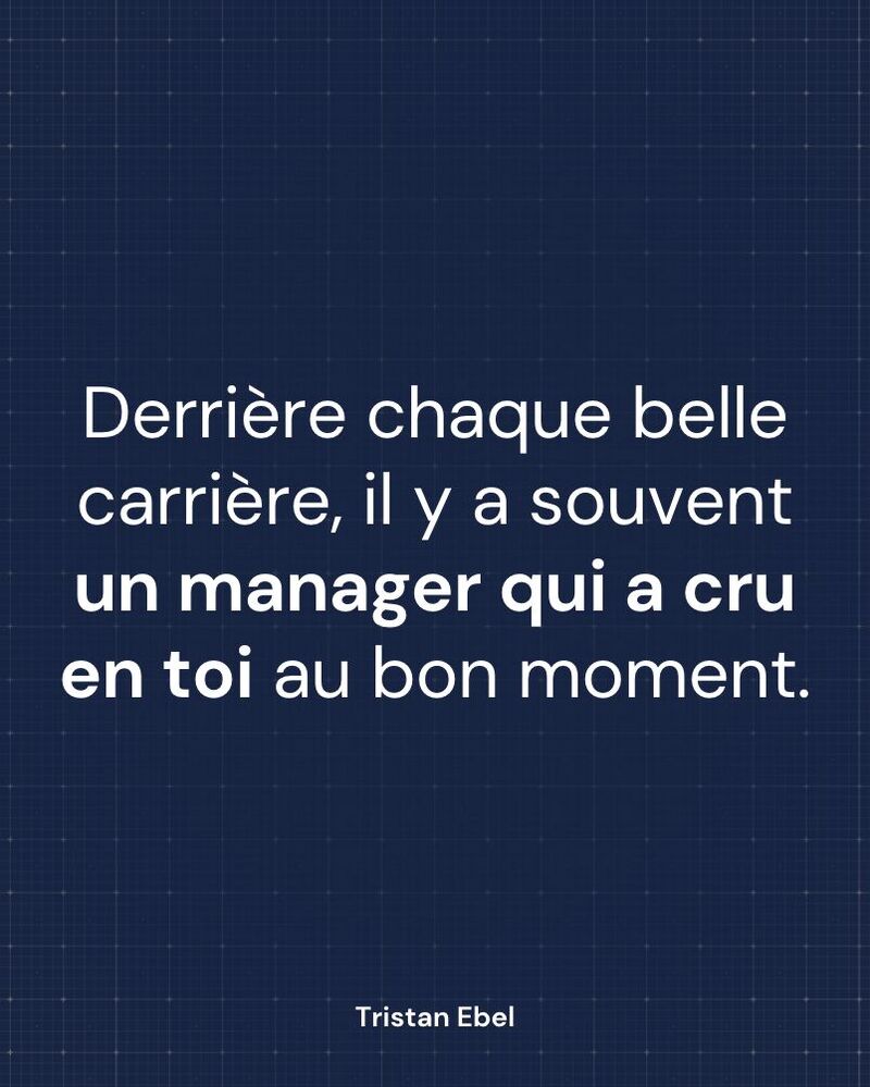 Image du post LinkedIn: Dans beaucoup de parcours solides, il y a un point commun discret