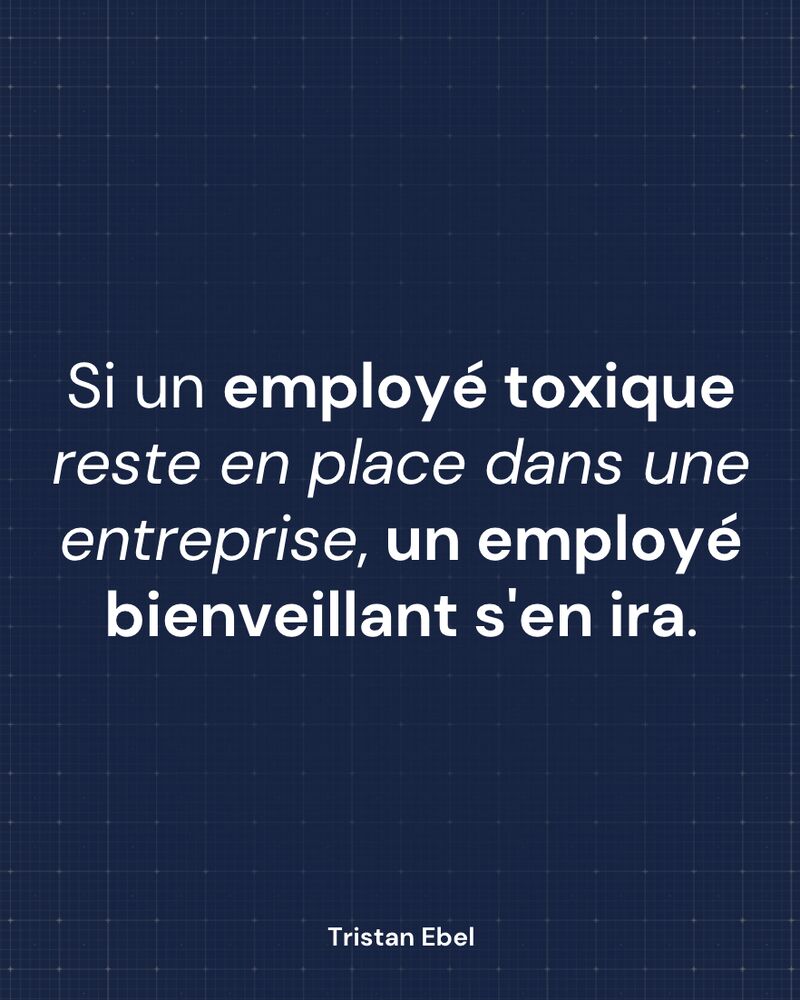 Image du post LinkedIn: On se trompe souvent sur ce qu’est un “bon élément”