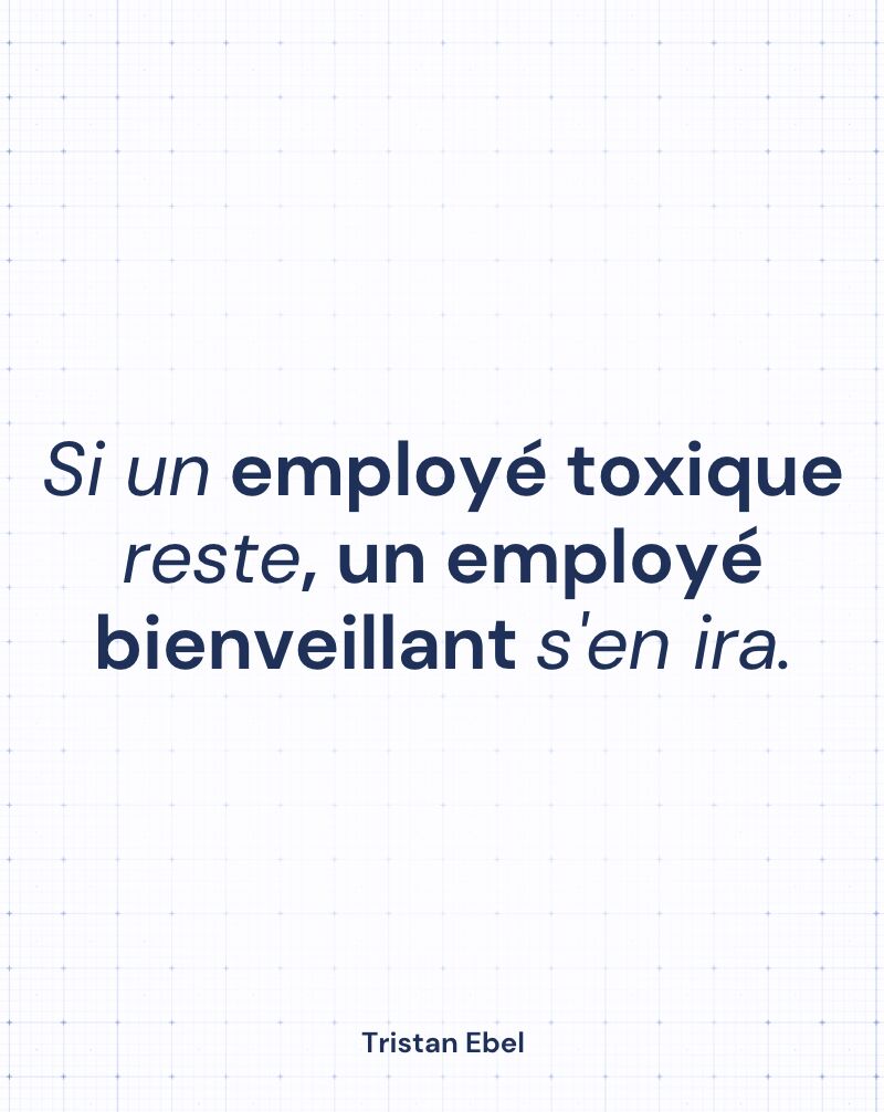 Image du post LinkedIn: Un collaborateur toxique