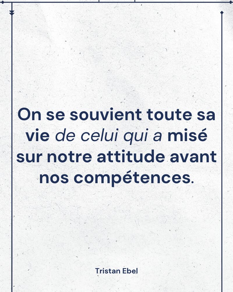 Image du post LinkedIn: La plupart des entreprises regardent les compétences