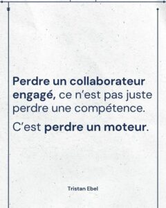 Image du post LinkedIn: Perdre un collaborateur investi ne se résume jamais à un poste vacant