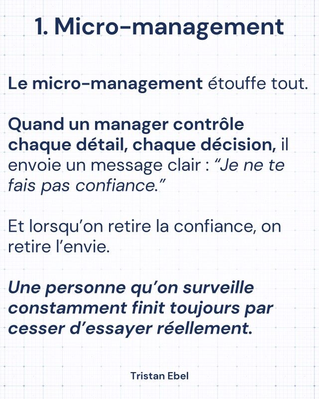 Image du post LinkedIn: On met souvent la baisse d’engagement sur le dos des équipes