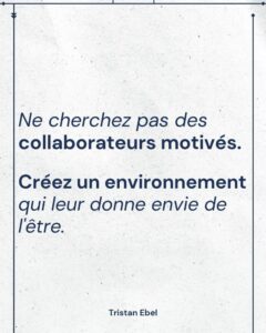 Image du post LinkedIn: Quand une équipe se démotive, ce n’est presque jamais un problème d’envie