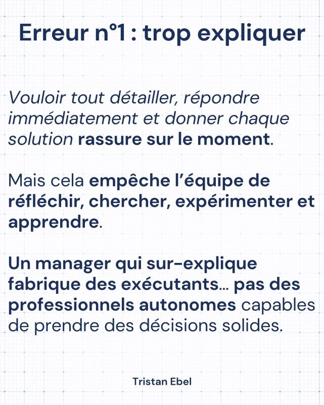 Image du post LinkedIn: La plupart des managers ne cherchent pas à mal faire