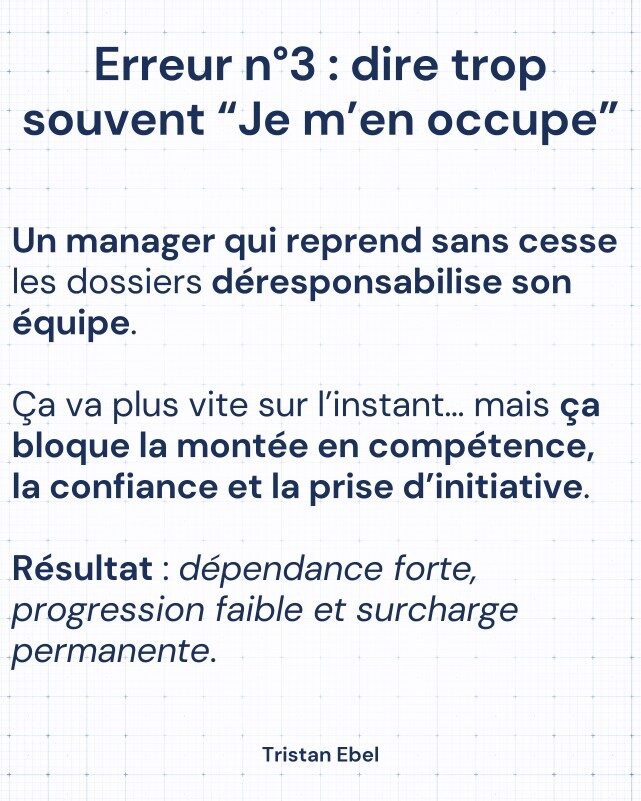 Image du post LinkedIn: La plupart des managers ne cherchent pas à mal faire