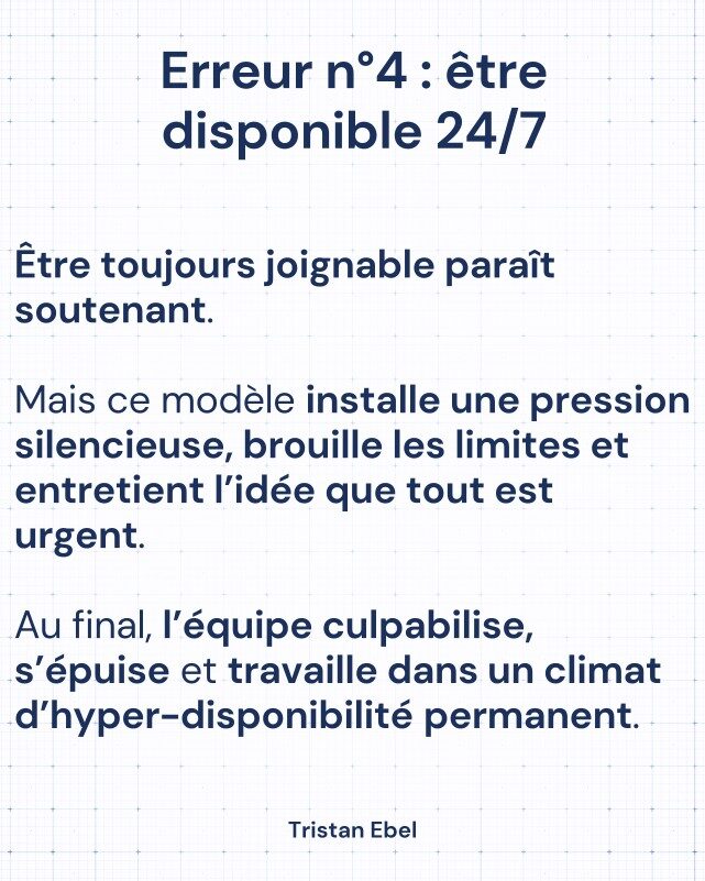 Image du post LinkedIn: La plupart des managers ne cherchent pas à mal faire