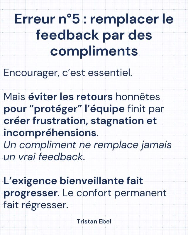 Image du post LinkedIn: La plupart des managers ne cherchent pas à mal faire