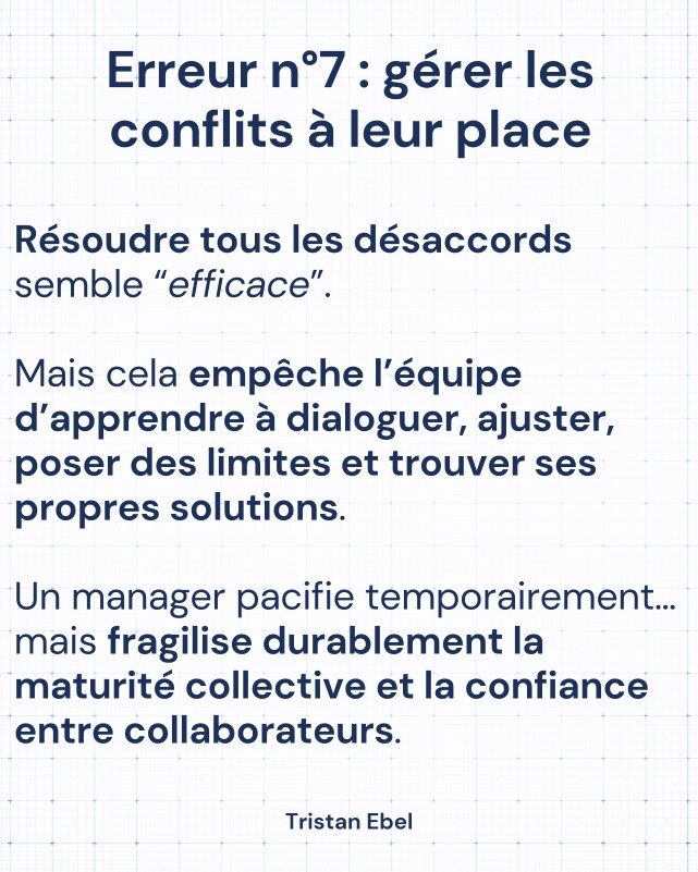 Image du post LinkedIn: La plupart des managers ne cherchent pas à mal faire