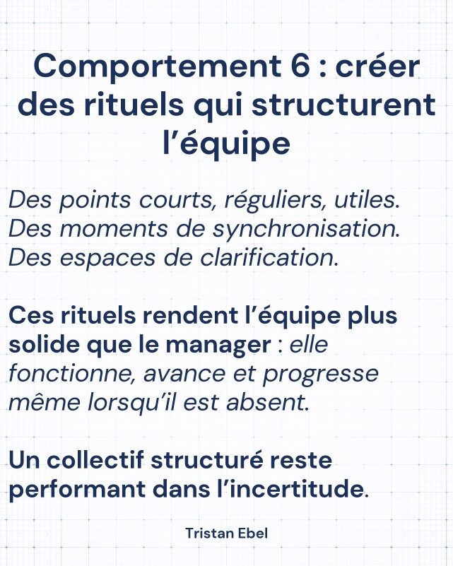 Image du post LinkedIn: Les meilleurs managers ne cherchent pas à être indispensables