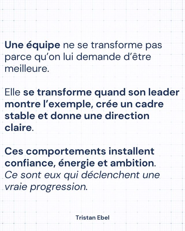 Image du post LinkedIn: On perd le respect plus souvent par des habitudes que par des erreurs