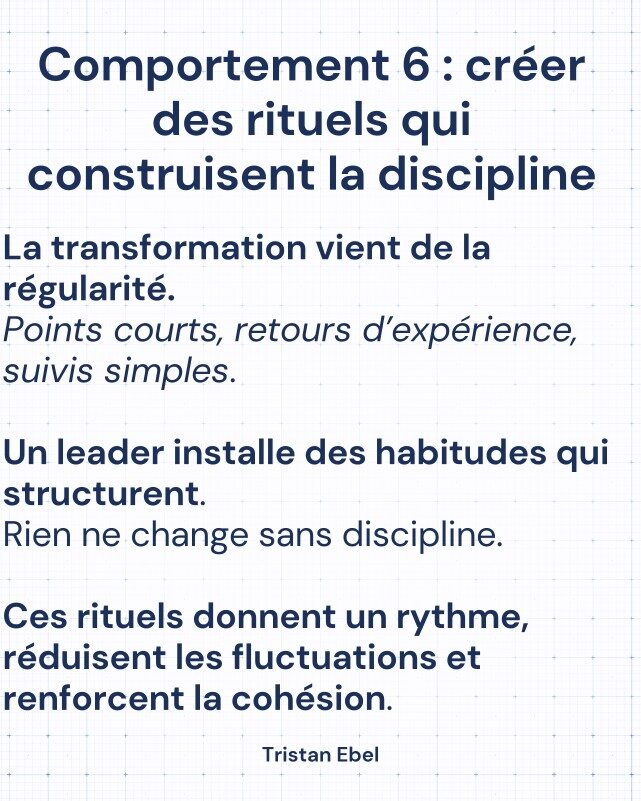 Image du post LinkedIn: On perd le respect plus souvent par des habitudes que par des erreurs