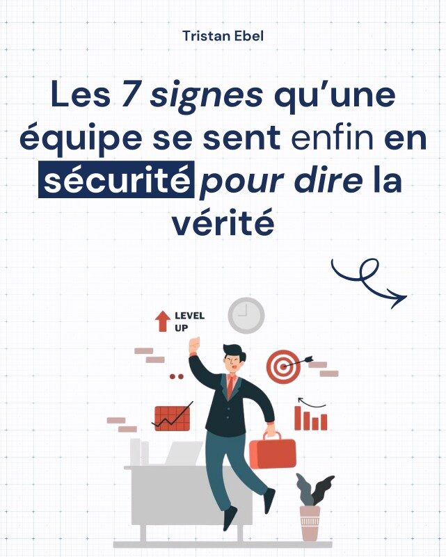 Image du post LinkedIn: Une équipe qui dit la vérité n’est pas une équipe courageuse