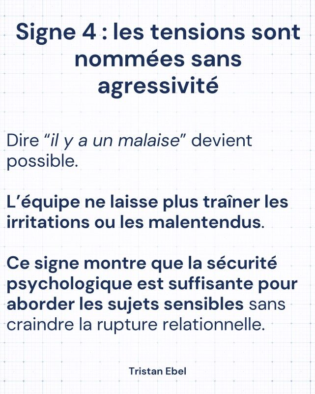 Image du post LinkedIn: Une équipe qui dit la vérité n’est pas une équipe courageuse