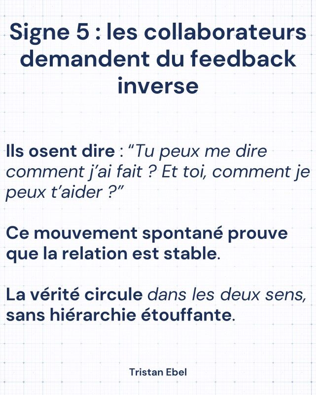 Image du post LinkedIn: Une équipe qui dit la vérité n’est pas une équipe courageuse