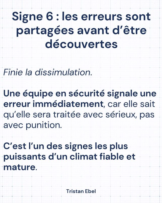 Image du post LinkedIn: Une équipe qui dit la vérité n’est pas une équipe courageuse