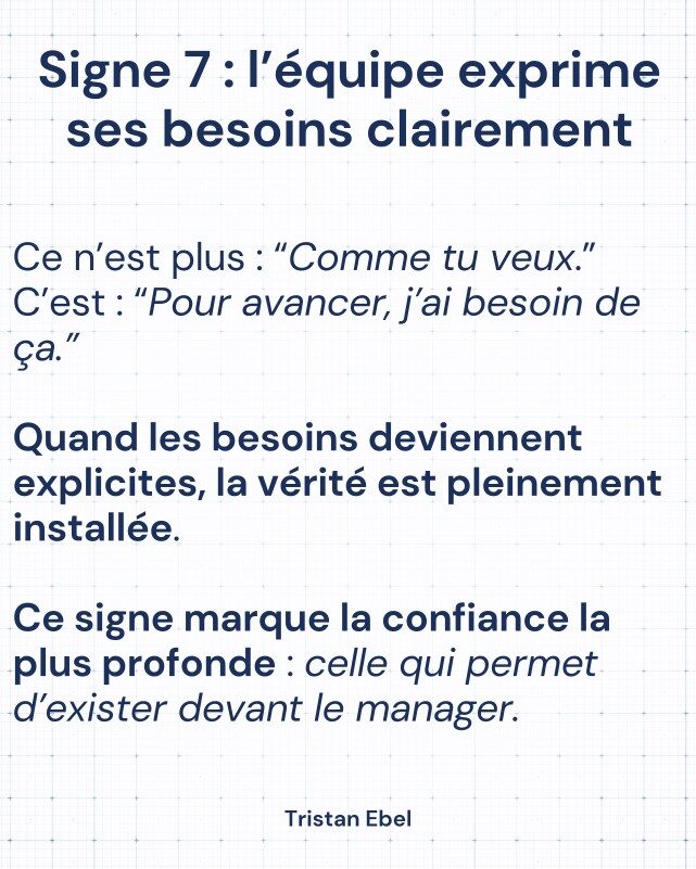 Image du post LinkedIn: Une équipe qui dit la vérité n’est pas une équipe courageuse
