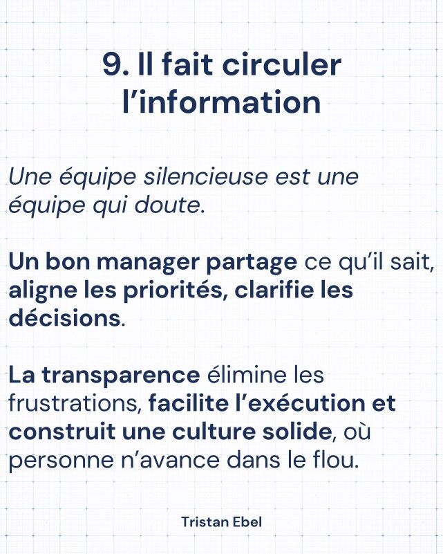 Image du post LinkedIn: Le leadership ne se joue pas dans les grandes déclarations