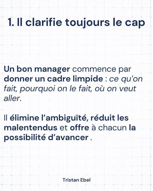 Image du post LinkedIn: Le leadership ne se joue pas dans les grandes déclarations