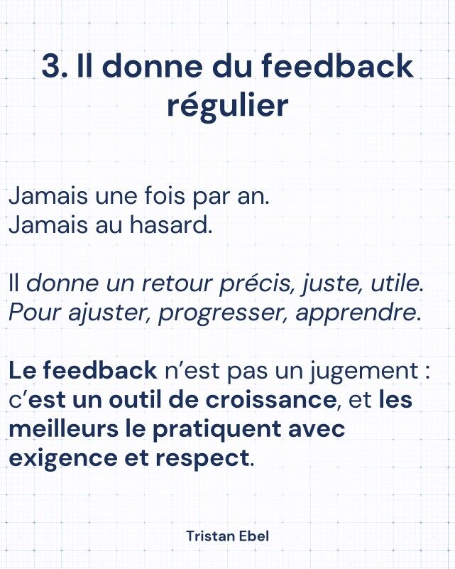Image du post LinkedIn: Le leadership ne se joue pas dans les grandes déclarations