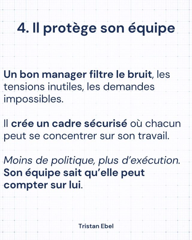 Image du post LinkedIn: Le leadership ne se joue pas dans les grandes déclarations