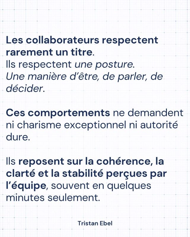 Image du post LinkedIn: Les collaborateurs ne respectent pas un titre