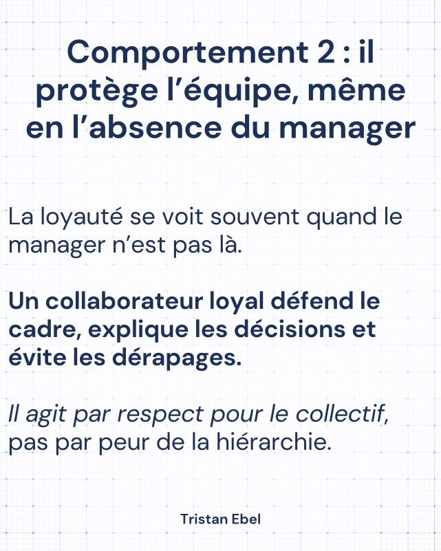 Image du post LinkedIn: On confond souvent loyauté et docilité