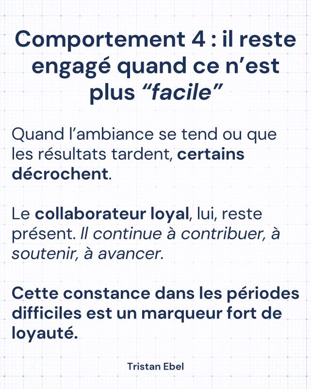 Image du post LinkedIn: On confond souvent loyauté et docilité