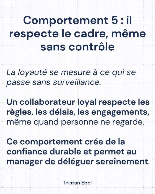 Image du post LinkedIn: On confond souvent loyauté et docilité