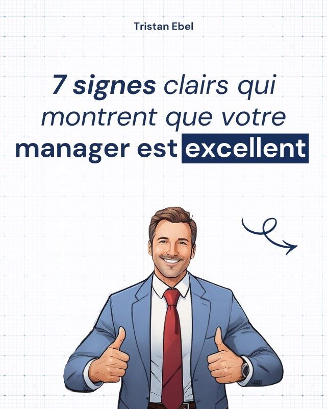 Image du post LinkedIn: On identifie rarement un grand manager au premier regard