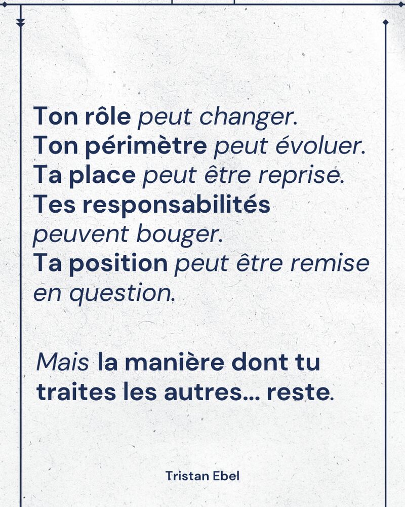 Image du post LinkedIn: On ne se souvient pas des titres