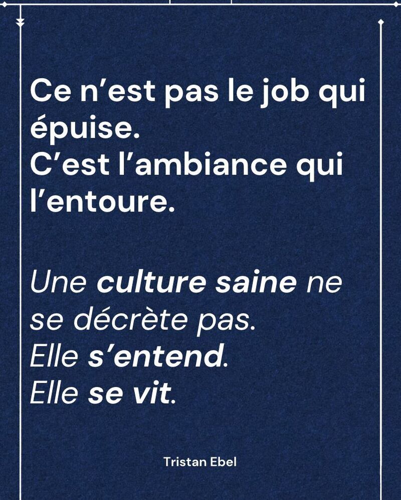 Image du post LinkedIn: Ce n’est pas le stress qui détruit une équipe