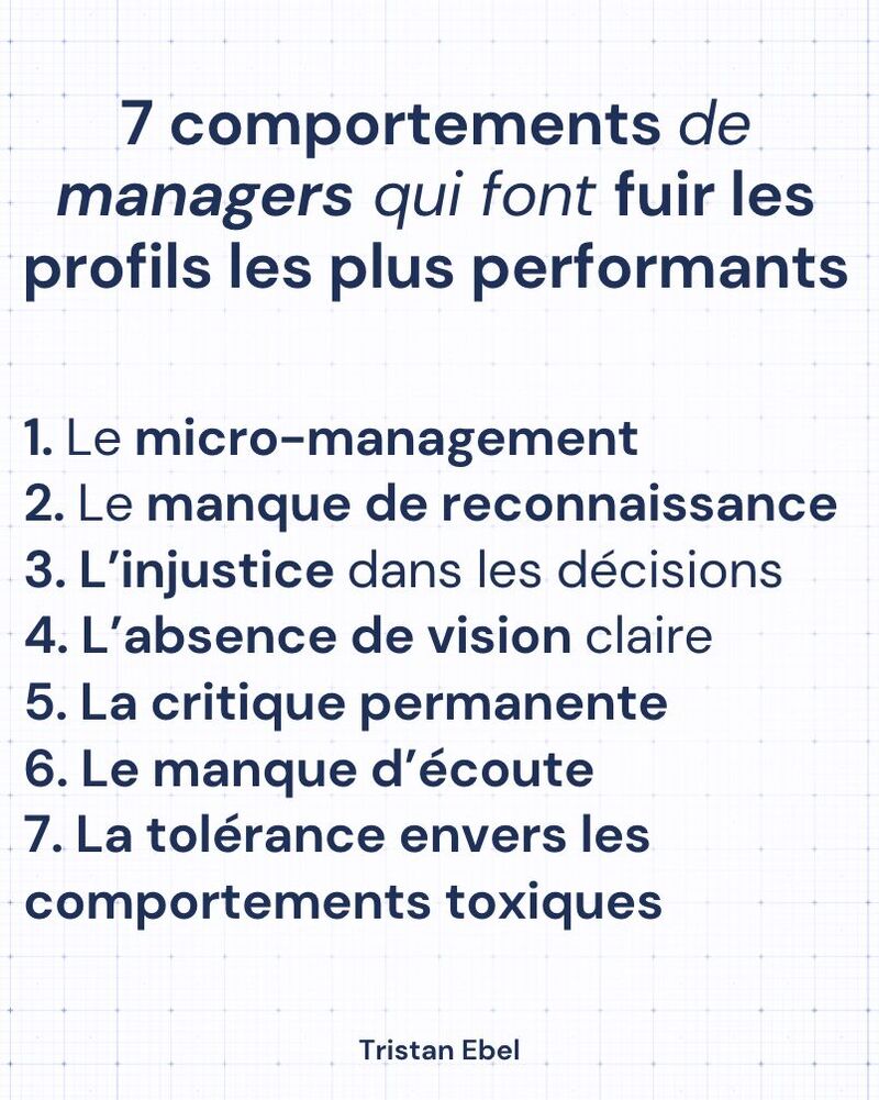 Image du post LinkedIn: Les profils les plus performants ne quittent pas toujours pour gagner plus