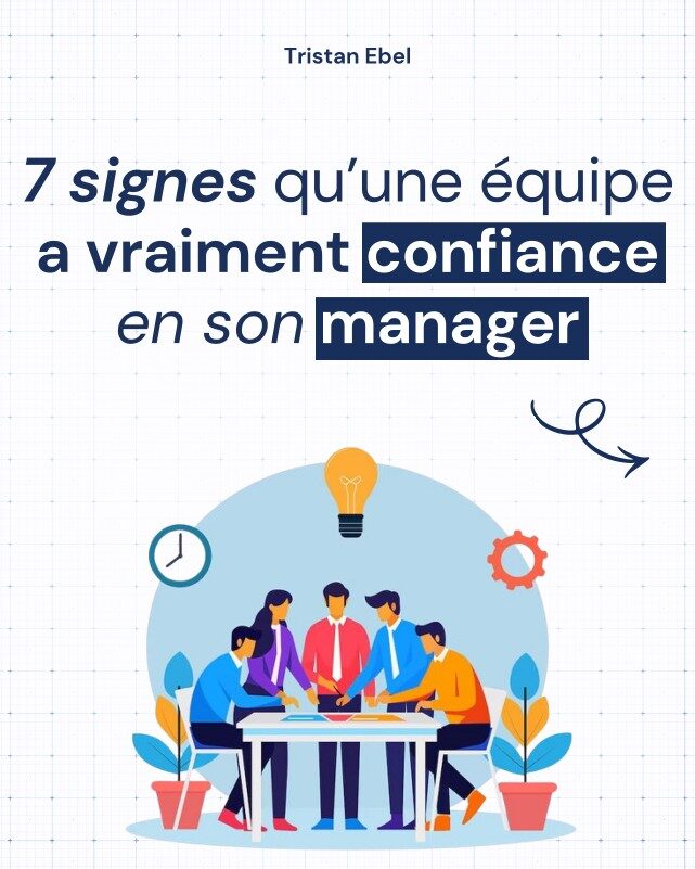 Image du post LinkedIn: On reconnaît un bon manager… à la façon dont son équipe se comporte quand il n’est pas là