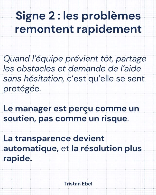 Image du post LinkedIn: On reconnaît un bon manager… à la façon dont son équipe se comporte quand il n’est pas là