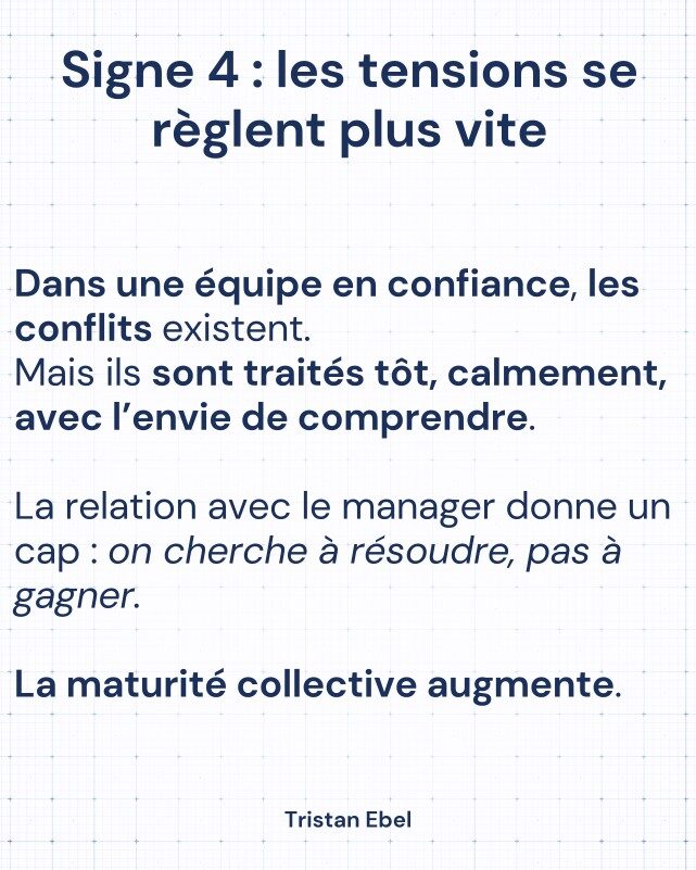Image du post LinkedIn: On reconnaît un bon manager… à la façon dont son équipe se comporte quand il n’est pas là