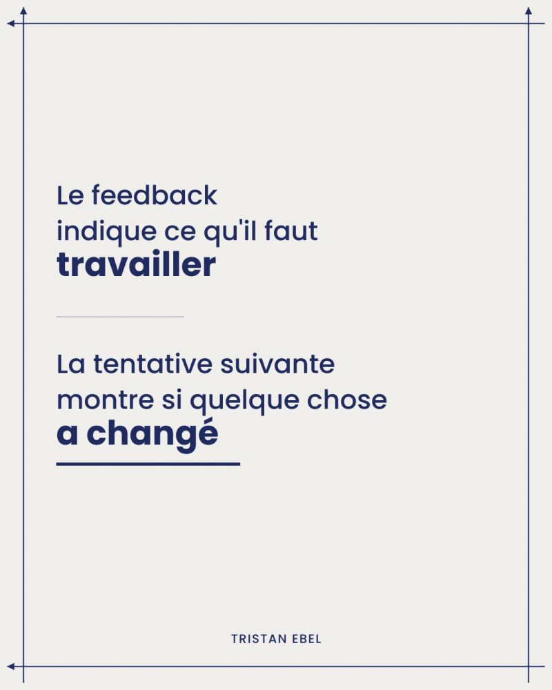 Image du post LinkedIn: Il peut parfaitement comprendre son erreur Et la refaire à la tentative suivante Un manager termine une mise en situation On lui explique ce qu'il aurait pu faire autrement Il acquiesce Il prend des notes Et on passe au sujet suivant C'est précisément là qu'on perd l'essentiel Parce qu'un feedback compris n'est pas encore un comportement acquis Le moment décisif vient après Rejouer Tester Voir si le comportement change Sans ça, le feedback reste une information, pas une compétence Le feedback indique ce qu'il faut travailler La tentative suivante montre si quelque chose a réellement changé 🔁 Partagez ce post à un manager qui donne beaucoup de feedback Suivez-moi, Tristan Ebel : je démonte les idées reçues du management et de la négociation par le terrain, le diagnostic comportemental et l'entraînement