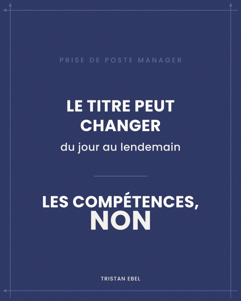 Image du post LinkedIn: Quand vous promouvez votre meilleur expert au poste de manager vous ne le récompensez pas seulement vous changez profondément son métier Il était reconnu pour son expertise Sa technique, sa fiabilité, ce qu'il savait faire mieux que les autres C'est ce qui a justifié sa promotion, et c'est légitime Mais le poste vers lequel il avance ne demande pas les mêmes compétences Avant, on le reconnaissait pour ce qu'il savait faire En devenant manager, une partie de son rôle consiste désormais à créer les conditions pour que les autres puissent bien faire Ce n'est pas une extension de son expertise C'est un autre métier Le titre peut changer du jour au lendemain Les compétences, elles, ne suivent pas automatiquement Déléguer plutôt que tout faire soi-même Cadrer sans faire à la place Donner du feedback Recadrer quand c'est nécessaire Arbitrer entre des priorités qui se contredisent Faire progresser les autres, pas seulement produire soi-même Aucune de ces compétences n'est démontrée par le fait d'avoir été un excellent expert Une promotion managériale n'est pas seulement un changement de titre C'est une transition de compétences Et une transition, ça se prépare 🔁 Partagez ce post à quelqu'un qui prépare ses futurs managers Suivez-moi, Tristan Ebel : je démonte les idées reçues du management et de la négociation par le terrain, le diagnostic comportemental et l'entraînement
